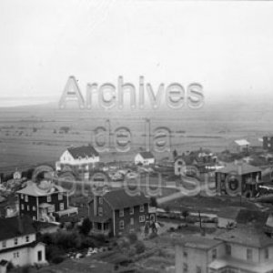 Vue du village de Sainte-Anne-de-la-Pocati&egrave;re