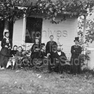Famille de Ludger T&ecirc;tu &agrave; Rivi&egrave;re-Ouelle