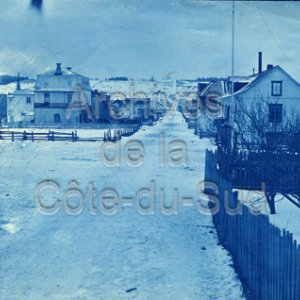 Vue de Saint-Pascal du nord du village