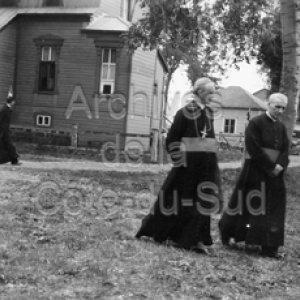 Mgr Omer Plante et Mgr Auguste Boulet