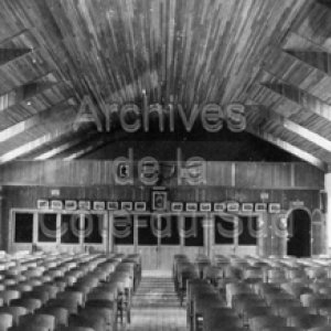Int&eacute;rieur de la salle paroissiale de Saint-Pamphile
