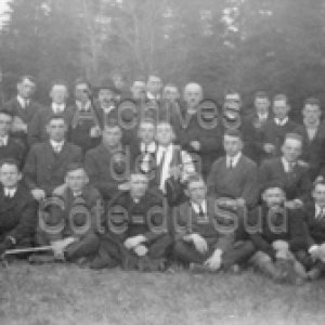 Groupe d&rsquo;&eacute;l&egrave;ves du 92e cours au Coll&egrave;ge de Sainte-Anne-de-la-Pocati&egrave;re