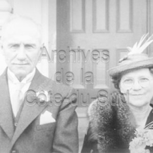Fortunat Proulx et Gracia Blais parents de l&rsquo;abb&eacute; Maurice Proulx
