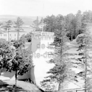 Jeu de balle au mur du Coll&egrave;ge de Sainte-Anne &agrave; La Pocati&egrave;re