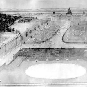 Projet d&rsquo;embellissement devant le Coll&egrave;ge de Sainte-Anne et l&rsquo;&Eacute;cole d&rsquo;agriculture &agrave; La Pocati&egrave;re