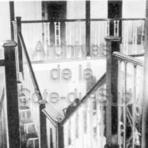 Int&eacute;rieur du dirigeable R 100
