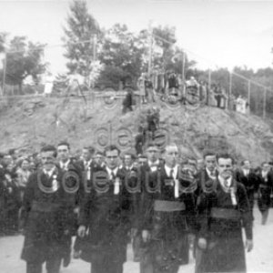 Prise de rubans des finissants du 118e cours du Coll&egrave;ge de Sainte-Anne &agrave; La Pocati&egrave;re