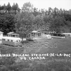 Cabines Rouleau. Ste-Anne-de-la-Pocati&egrave;re. P.Q. Canada.