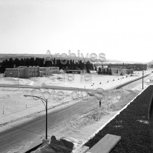 Vue de la 6e avenue Pilote &agrave; l&rsquo;ouest de l&rsquo;H&ocirc;pital Notre-Dame-de-Fatima