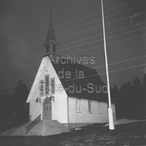 La chapelle Notre-Dame-du-fleuve-Saint-Laurent sur le chemin de la Grève à Saint-Denis