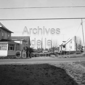 Magasin de chapeaux Le Salon bleu de Saint-Philippe-de-N&eacute;ri et maisons avoisinantes