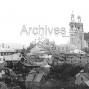 Vue du village de La Pocati&egrave;re en 1920