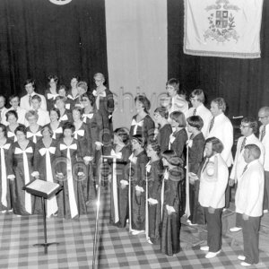 Concert du Choeur Saint-Louis donn&eacute; dans le cadre des f&ecirc;tes du150e anniveraire du Coll&egrave;ge de Sainte-Anne &agrave; La Pocati&egrave;re