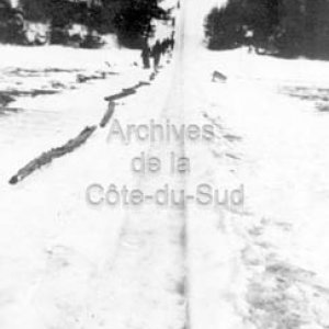 La grande glissoire du Coll&egrave;ge de Sainte-Anne &agrave; La Pocati&egrave;re