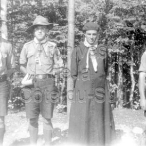 Camp scout de la 1&egrave;re troupe Sainte-Anne &agrave; Saint-&Eacute;leuth&egrave;re