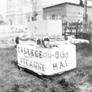 B&eacute;n&eacute;diction de la pierre angulaire du Coll&egrave;ge de Sainte-Anne &agrave; La Pocati&egrave;re