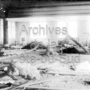 Reconstruction du Coll&egrave;ge de Sainte-Anne &agrave; La Pocati&egrave;re