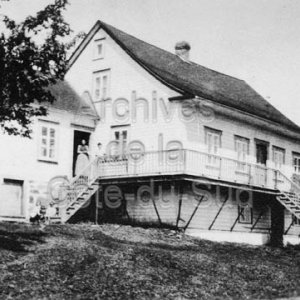 La maison d’Arthur Gagnon vers 1915