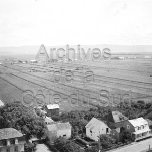 Vue de la partie sud de Saint-Denis