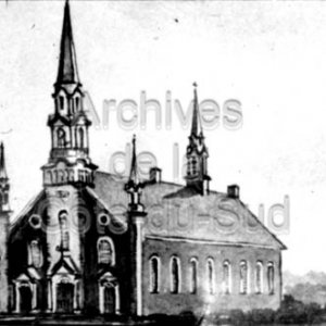 L&rsquo;&eacute;glise en 1901