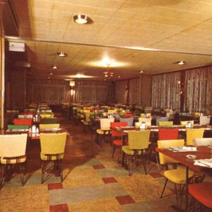 Salle &agrave; manger du restaurant Le Martinet
