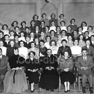&Eacute;l&egrave;ves du cours de formation rurale de l&rsquo;&Eacute;cole d&rsquo;agriculture