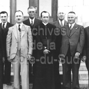 Officiers de l’amicale des anciens élèves de l’École d’agriculture pour l’année 1937-1938