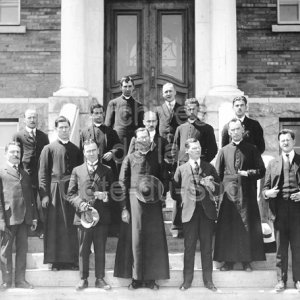 Le corps professoral de l&rsquo;&Eacute;cole d&rsquo;agriculture