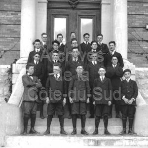 &Eacute;tudiants de l&rsquo;&Eacute;cole d&rsquo;agriculture au d&eacute;but du XXe si&egrave;cle