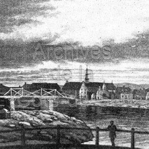Le village de Saint-Thomas de Montmagny en 1815