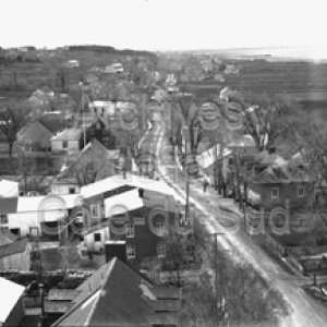Vue de la partie ouest du village de Cap Saint-Ignace