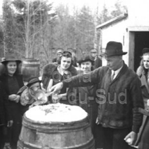 &Agrave; la cabane &agrave; sucre de Lucien Beaumont &agrave; Saint-Pierre-de-Montmagny